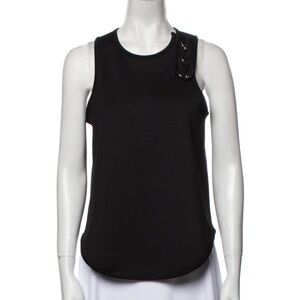Balenciaga Crew Neck Sleeveless Top